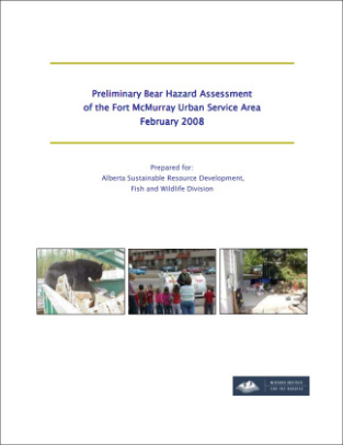 Bear Hazard Assessments for Alberta Municipalities
